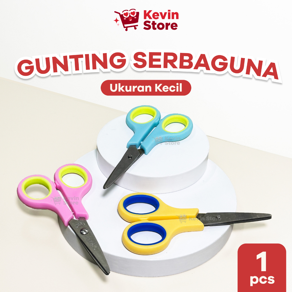 

[1 pcs] Gunting Serbaguna ORLEE Stainless Tajam Awet Anti Karat untuk Rumah Sekolah Kantor OR-G402