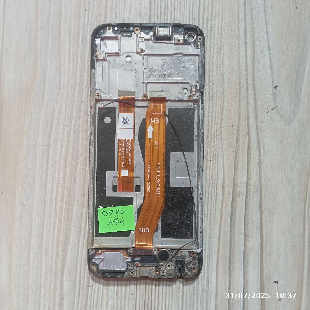 LCD Touchscreen  OPPO A54 Poni Orie Copotan