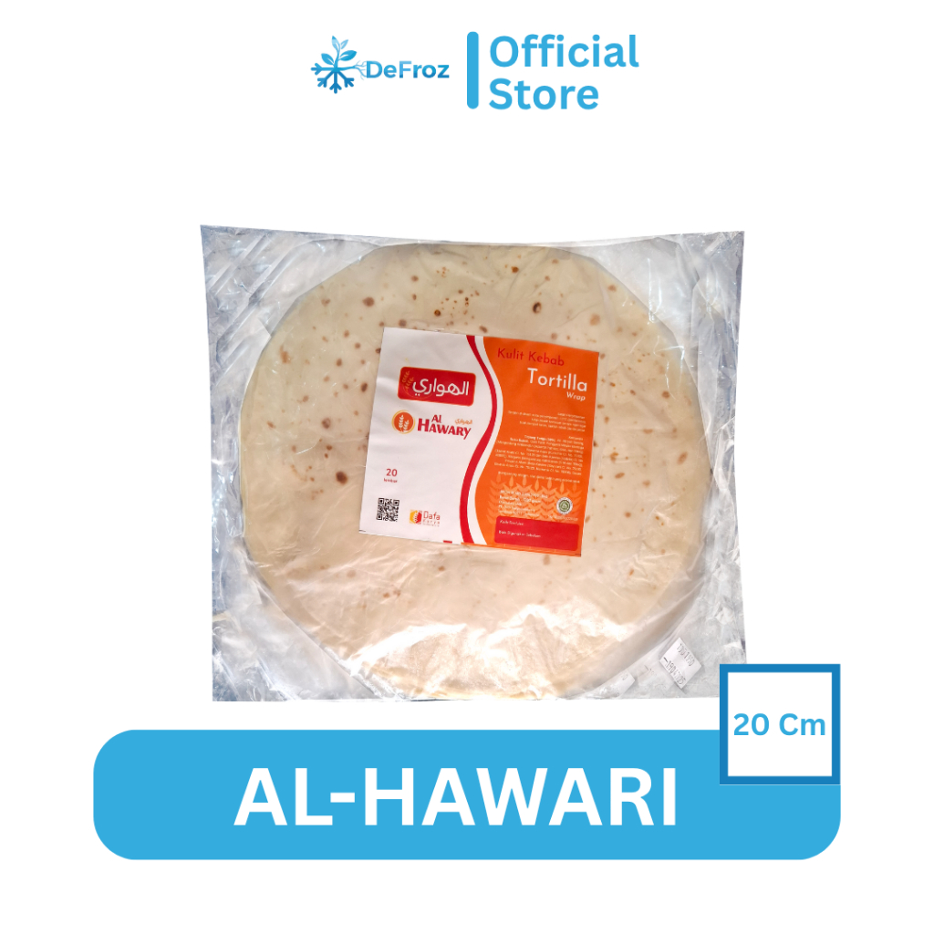 

AL-HAWARI Kulit Kebab Tortilla Kebab 20cm