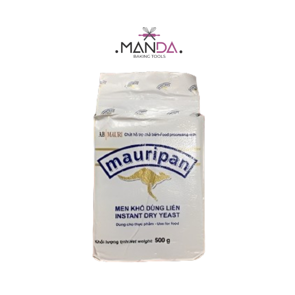 Ragi Mauripan 500gr - Ragi Kering Premium untuk Roti & Kue