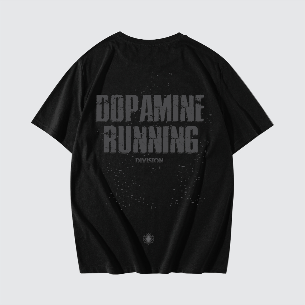 ORI DOPAMINE  Baju kaos Lari Jogging Pria Lengan Pendek Running Shirt Short Sleeve Cowok LASERSHOT C