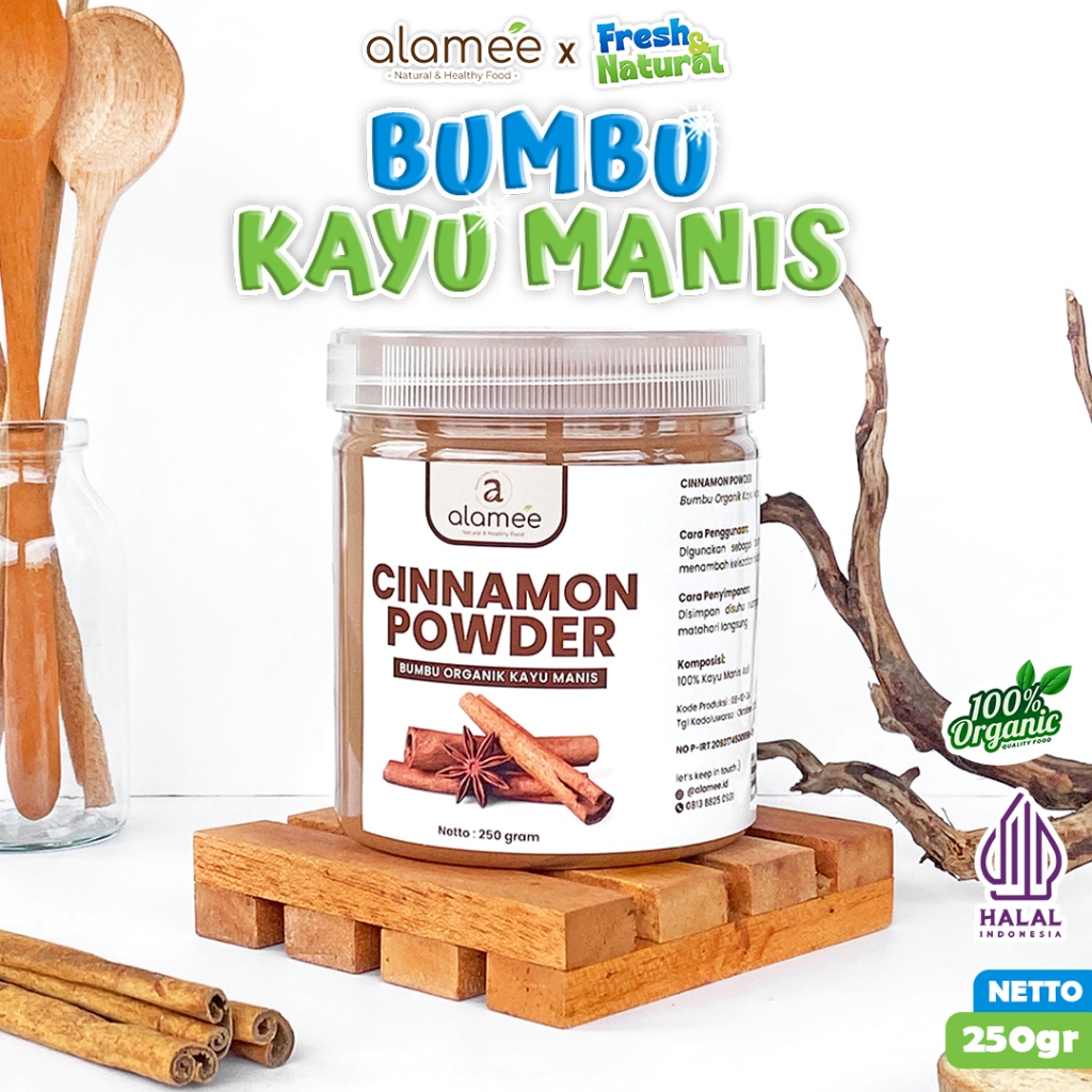 

Kayu Manis Bubuk Cinnamon Cinamon Seasoning Powder kayumanis Murni Asli Bumbu fresh and natural