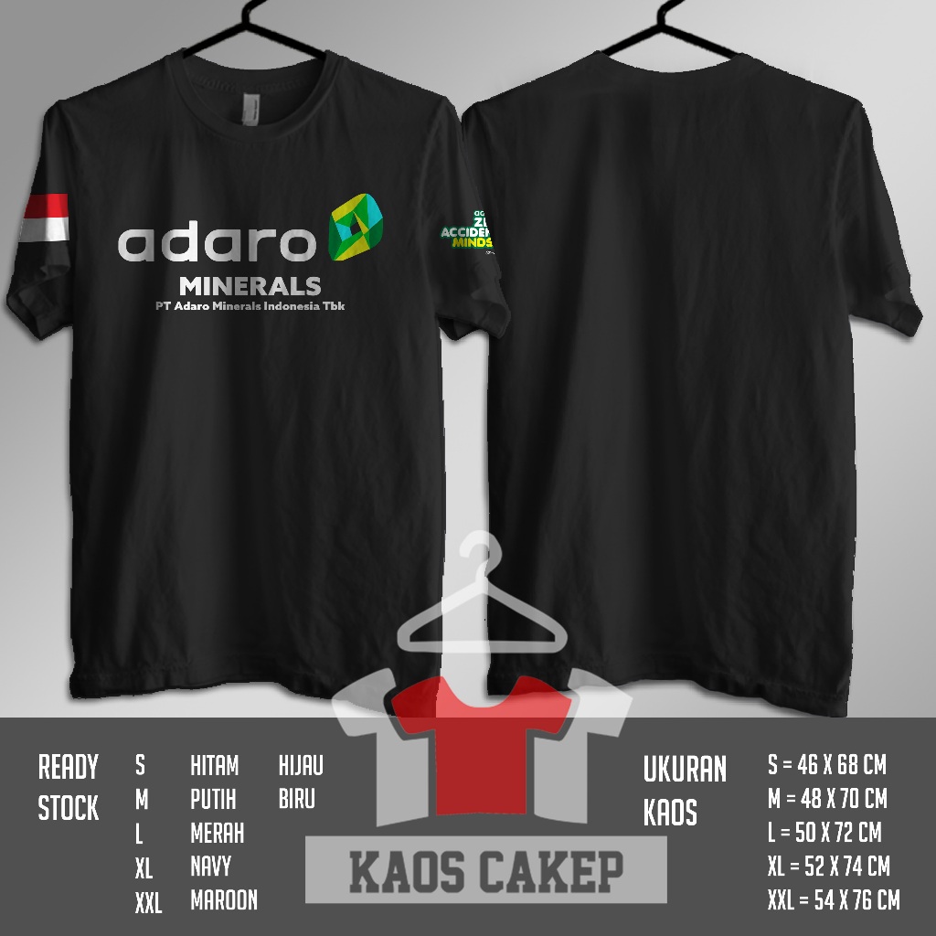 Kaos Adaro MINERALS PT Adaro Minerals Indonesia Baju Distro