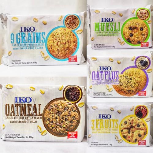 

[oddsolshop] pekanbaru/Iko Oat Crackers 178GR