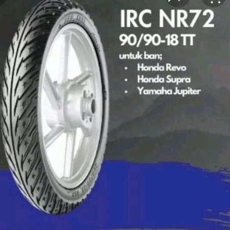 ban luar IRC ring 18 90/90-18/NR72/motif bintang