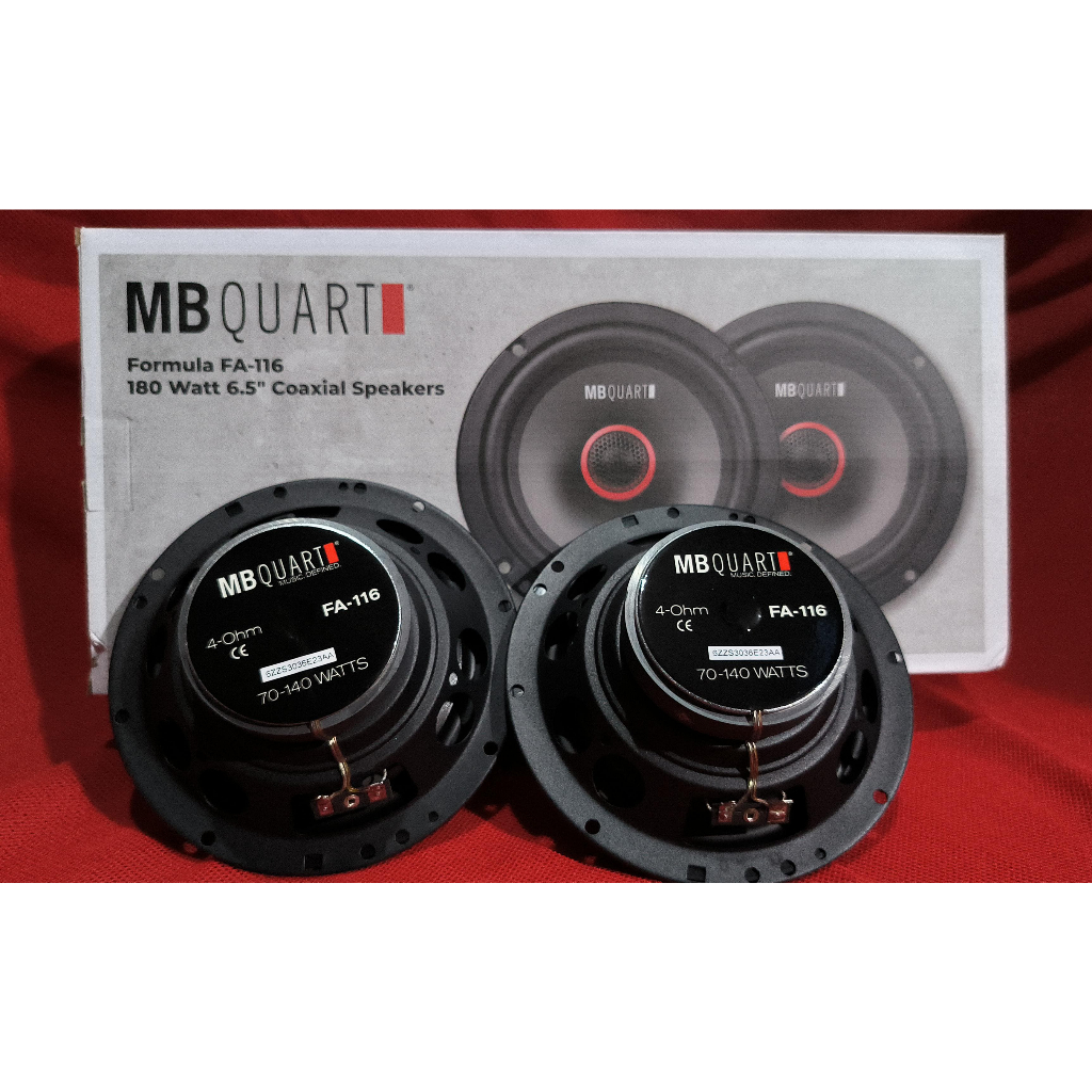 Speaker MB Quart FA 116 - MB Quart  6,5 inch Speaker Coaxial