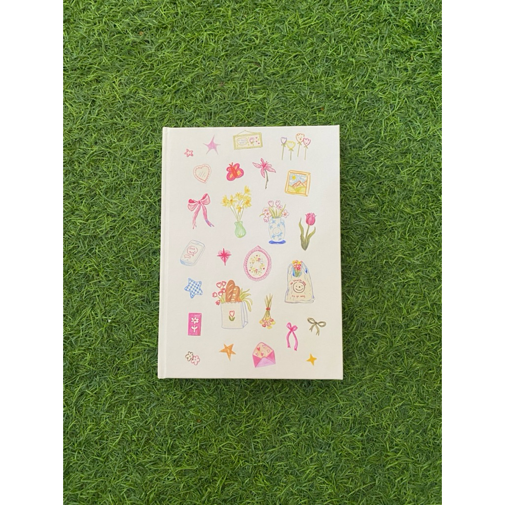 

Blooming Notebook A5 / Buku Catatan / Notebook Aesthetic / Notebook Hardcover