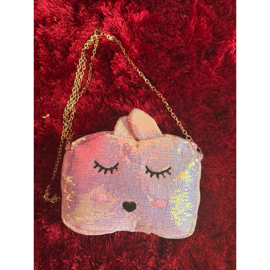 Tas anak Morif sisik Glitter
