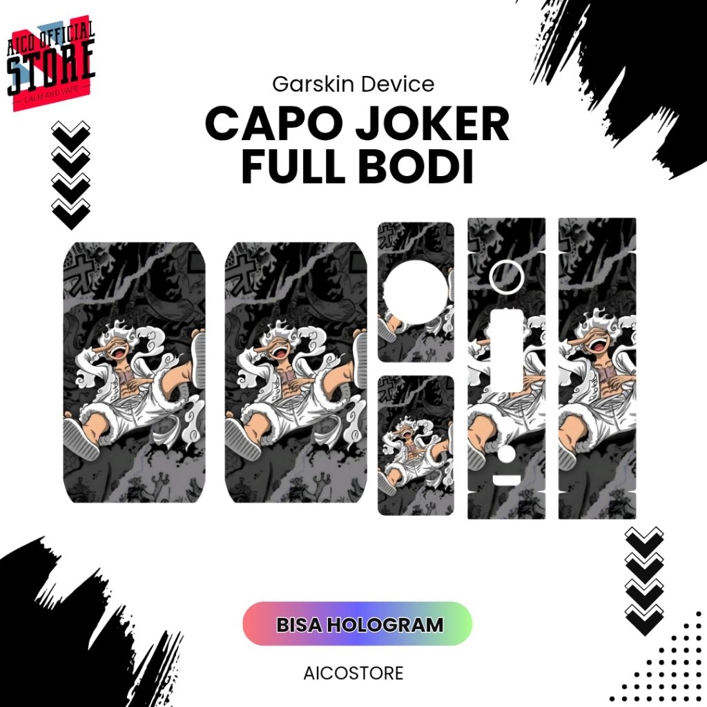 

Pelindung Body Cap Joker Fullbody Motif Bisa Custom