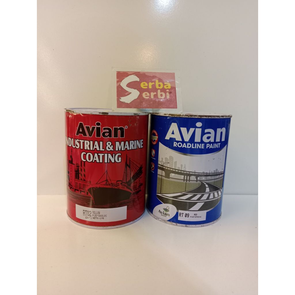 -1KG ROAD LINE AVIAN-Cat minyak marka jalan Avian