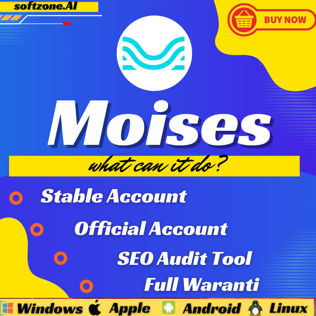 MOISES AI PREMIUM ALL DEVICE 1 Bulan dapat [ pro plan ] akun private