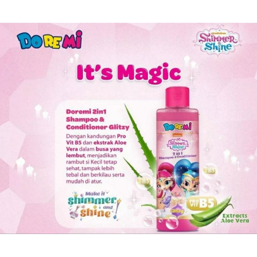 Doremi Antiseptic Body Wash Shimmer & Shine Glitzy 200 ml