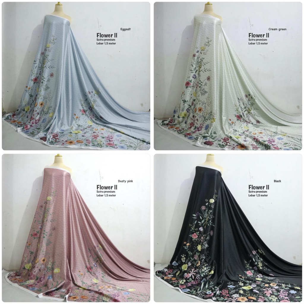 kain arabian sutra silk motif terbaru mengkilap untuk baju pesta gamis sarimbit couple baju lebaran 