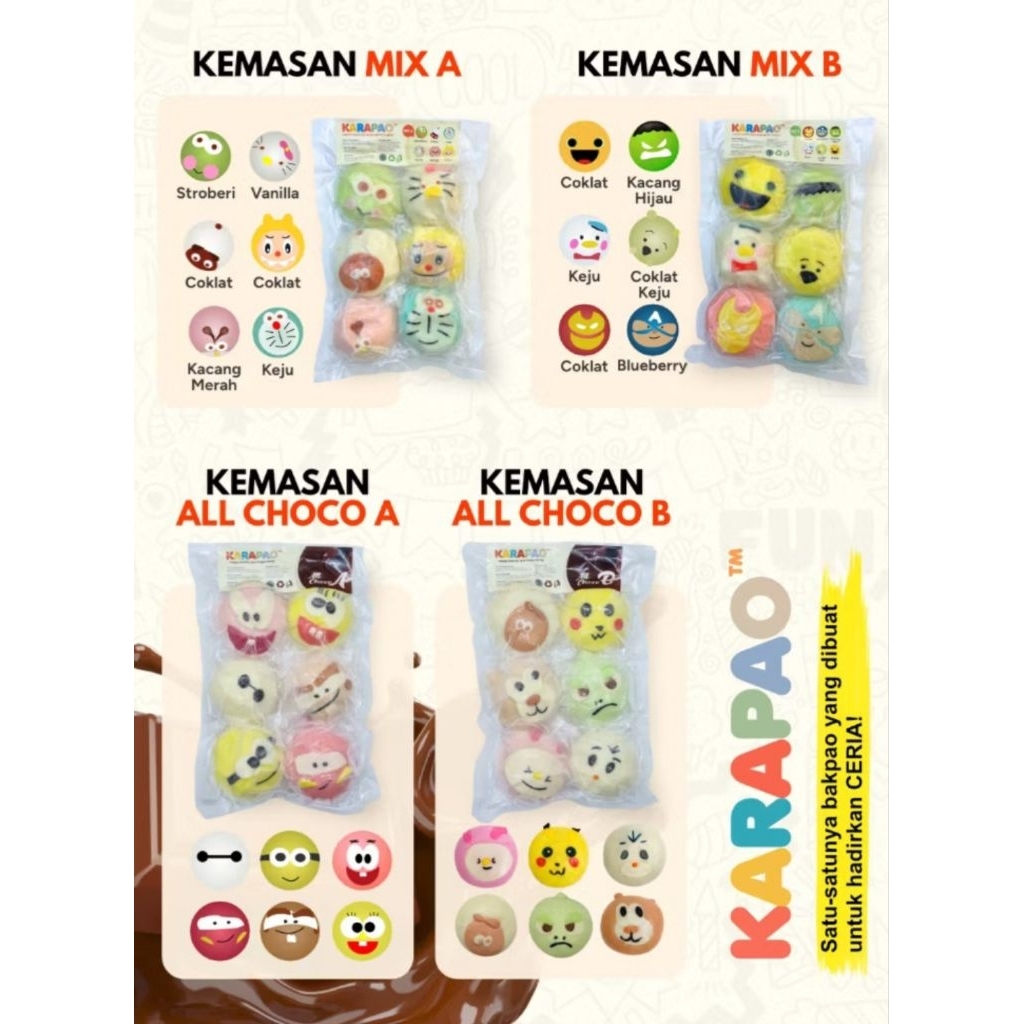 

Karapao - Bakpao Karakter Frozen