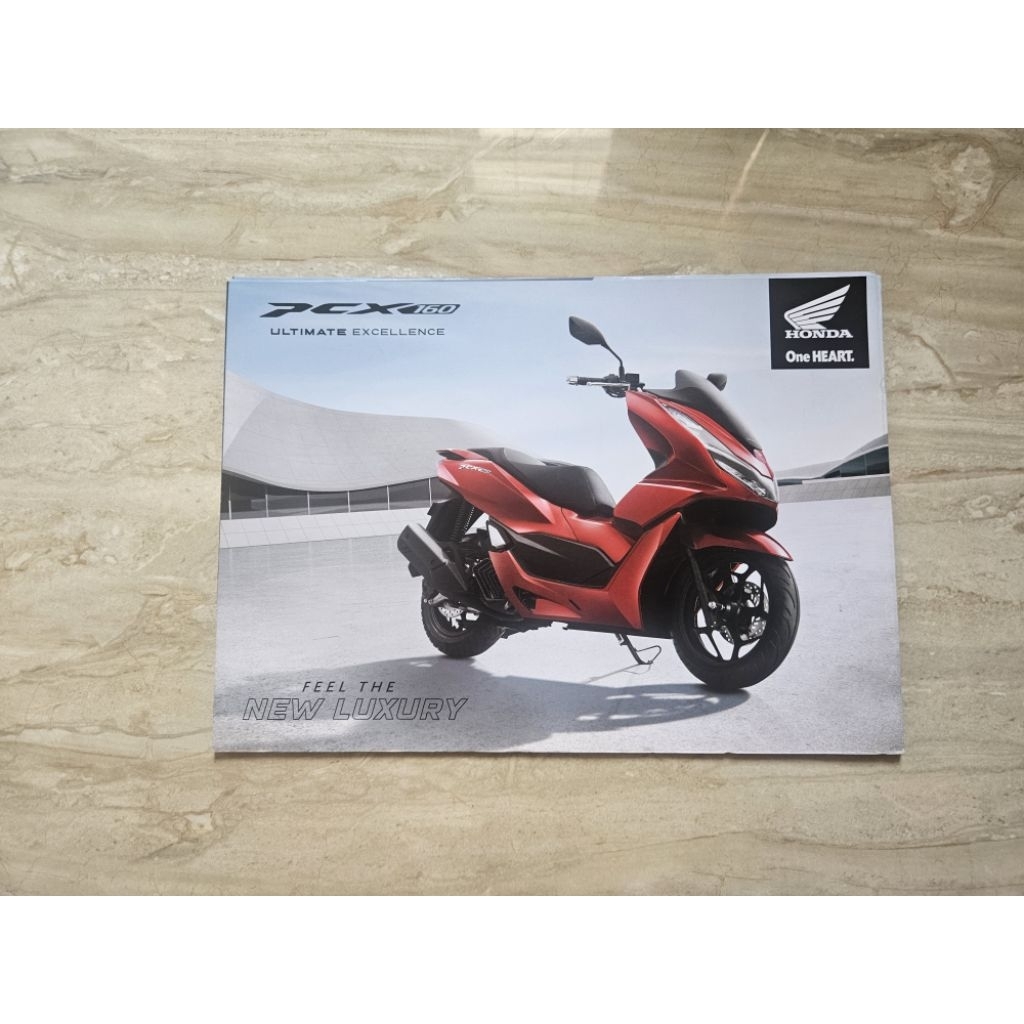 brosur katalog motor honda pcx 160 2022 leaflet