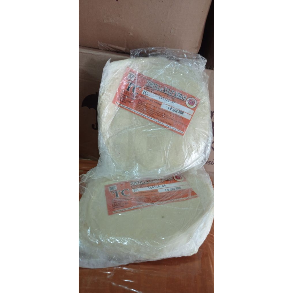 

kulit kebab tortilla TJ catering uk lebar 17cm