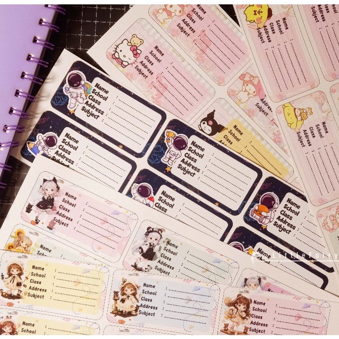 

Label Buku Anak / Label Buku Lucu / Label Buku Custom / Stiker Vynil Laminasi Doff