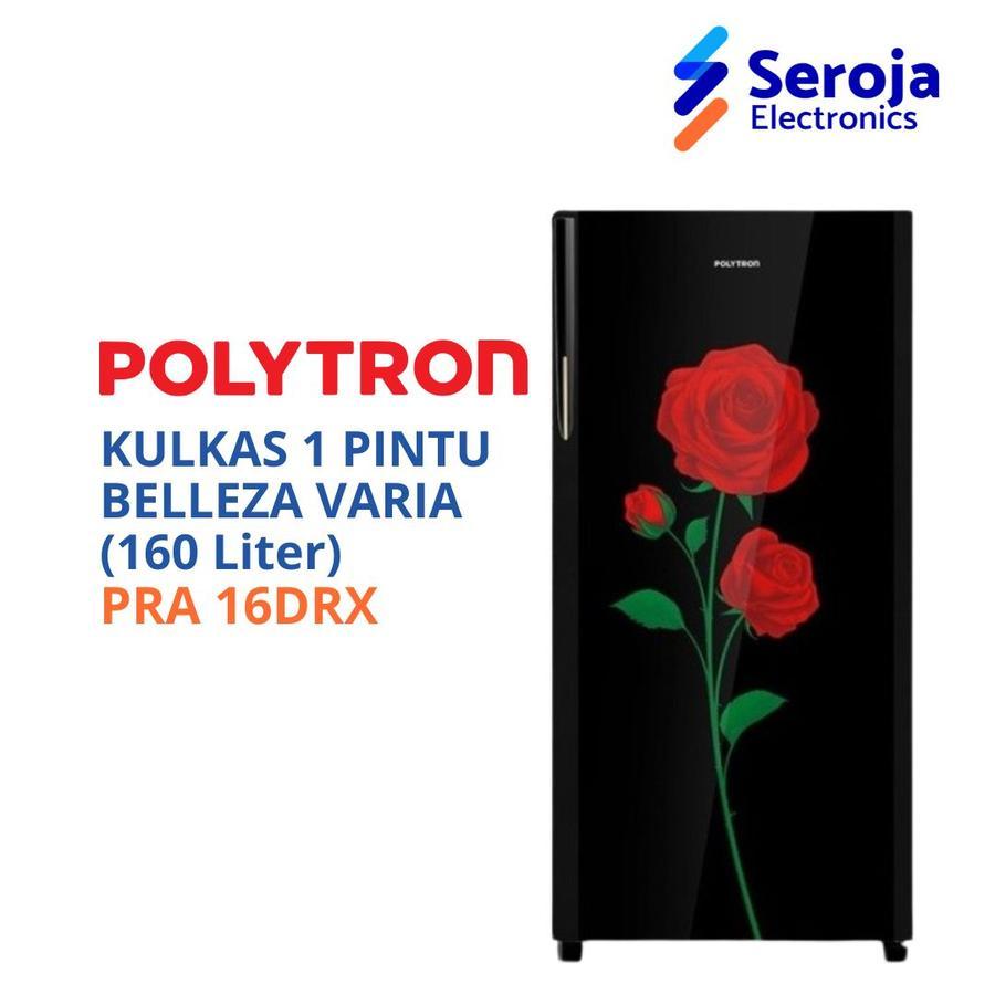 POLYTRON Kulkas 1 Pintu Belleza Varia 160 liter PRA 16DRX - Khusus Semarang