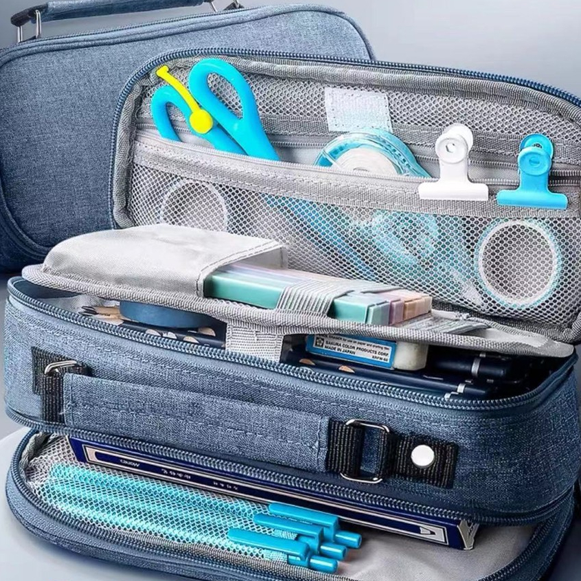 

Kotak Pensil Kapasitas Besar Tujuh Lapis Kotak Pensil Sedang Kotak Alat Tulis