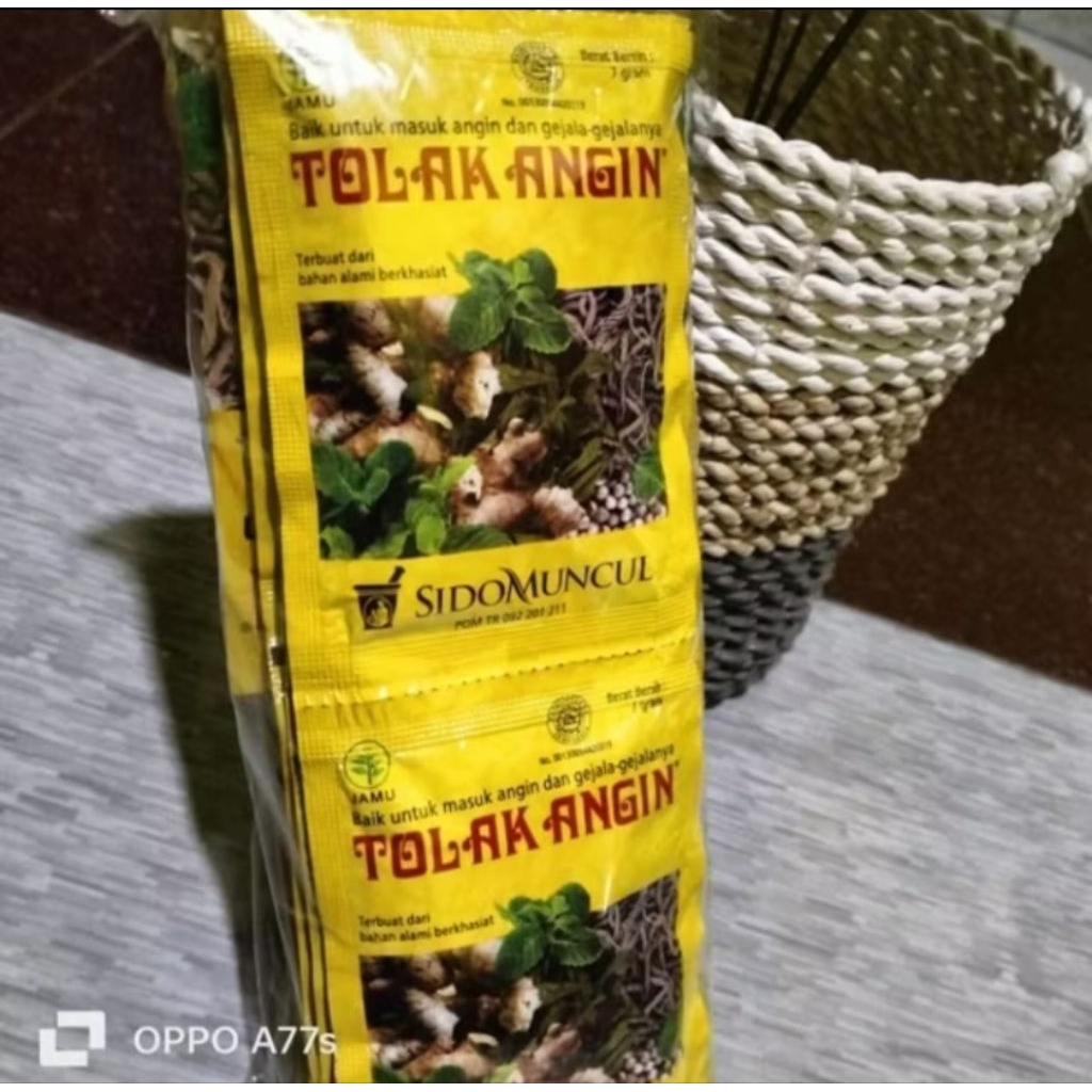 

Tolak angin sido muncul serbuk isi 10 saset