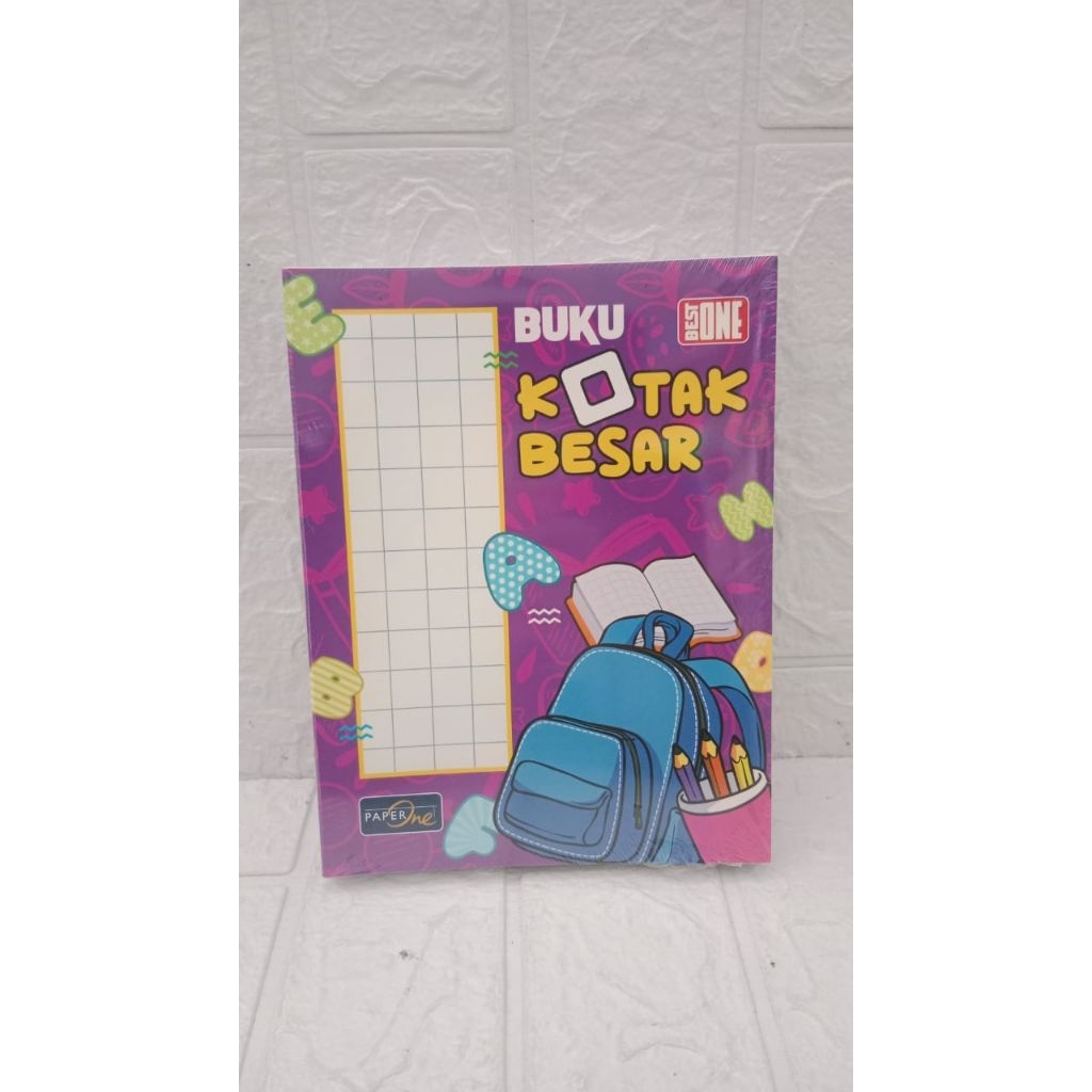 

(1pak) Buku Tulis Kotak Besar Best One 30 Lembar