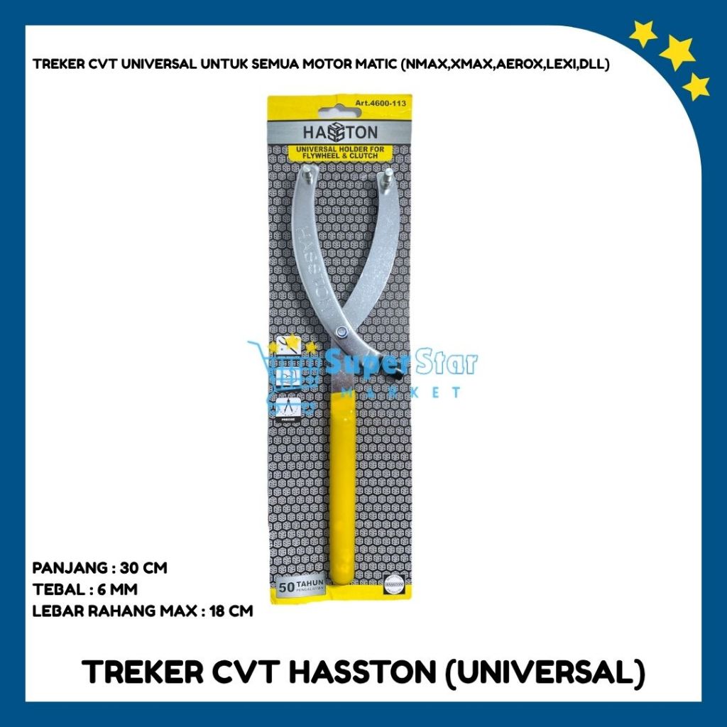 Treker CVT HASSTON Matic Universal / Tracker CVT Nmax Xmax Aerox Lexi HASSTON / Treker Bongkar CVT M