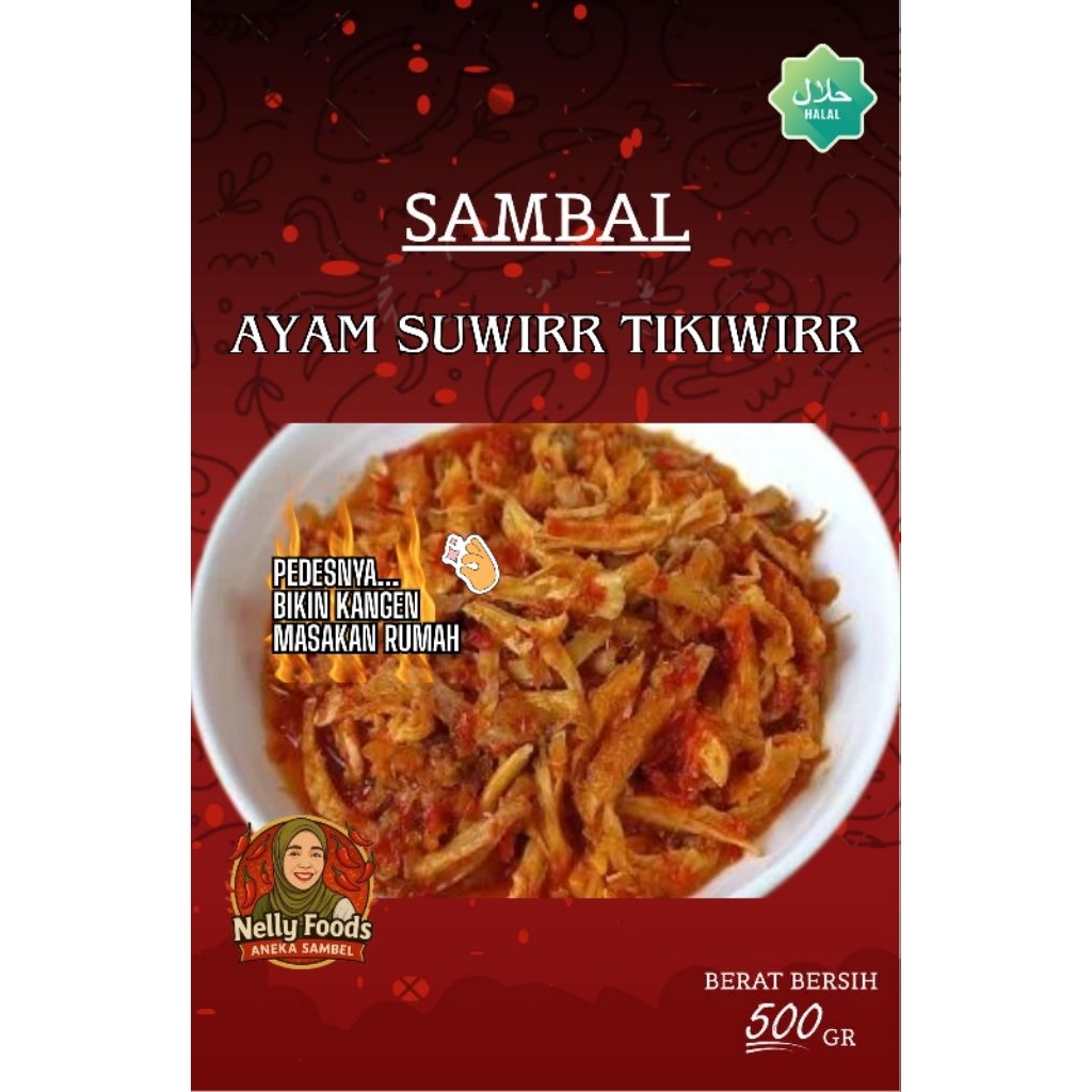 

sambel ayam suirrr tikiwirr by nellysfood