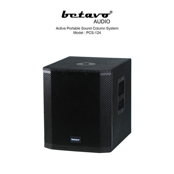 Active Portable Sound Column System Betavo PCS-124