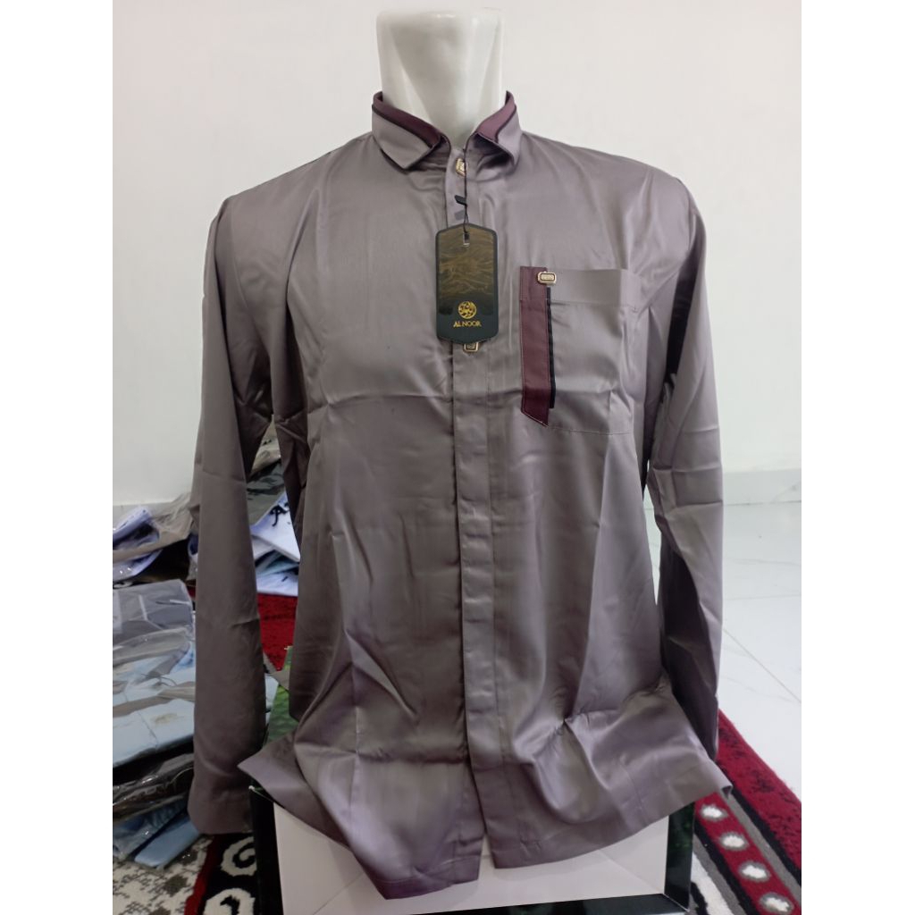 Kemeja koko (Kemko) lengan panjang merk al noor