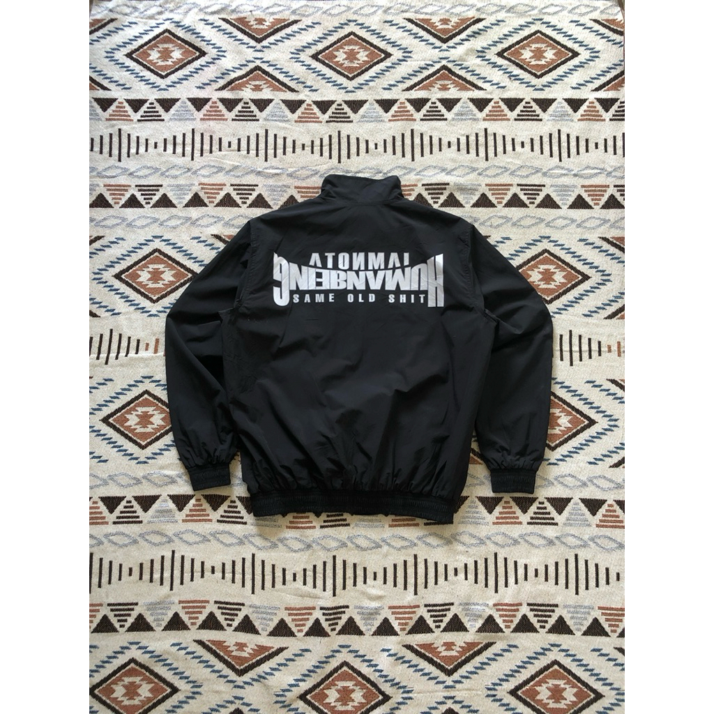 I AM NOT A HUMAN BEING Track Jacket - Black