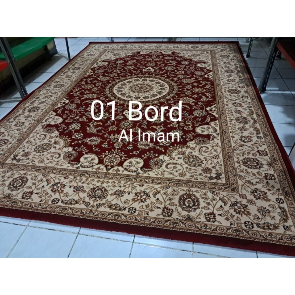 Karpet Permadani Tebal Motif Turki Turkey Jumbo Al Imam 240x330 cm