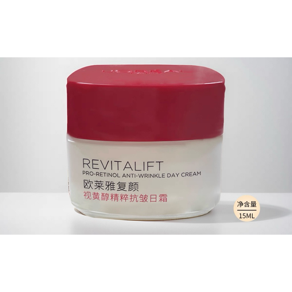 Loreal Paris Revitalift Pro-Retinol Anti-Wrinkle Day Cream 15 ml ( No Box )