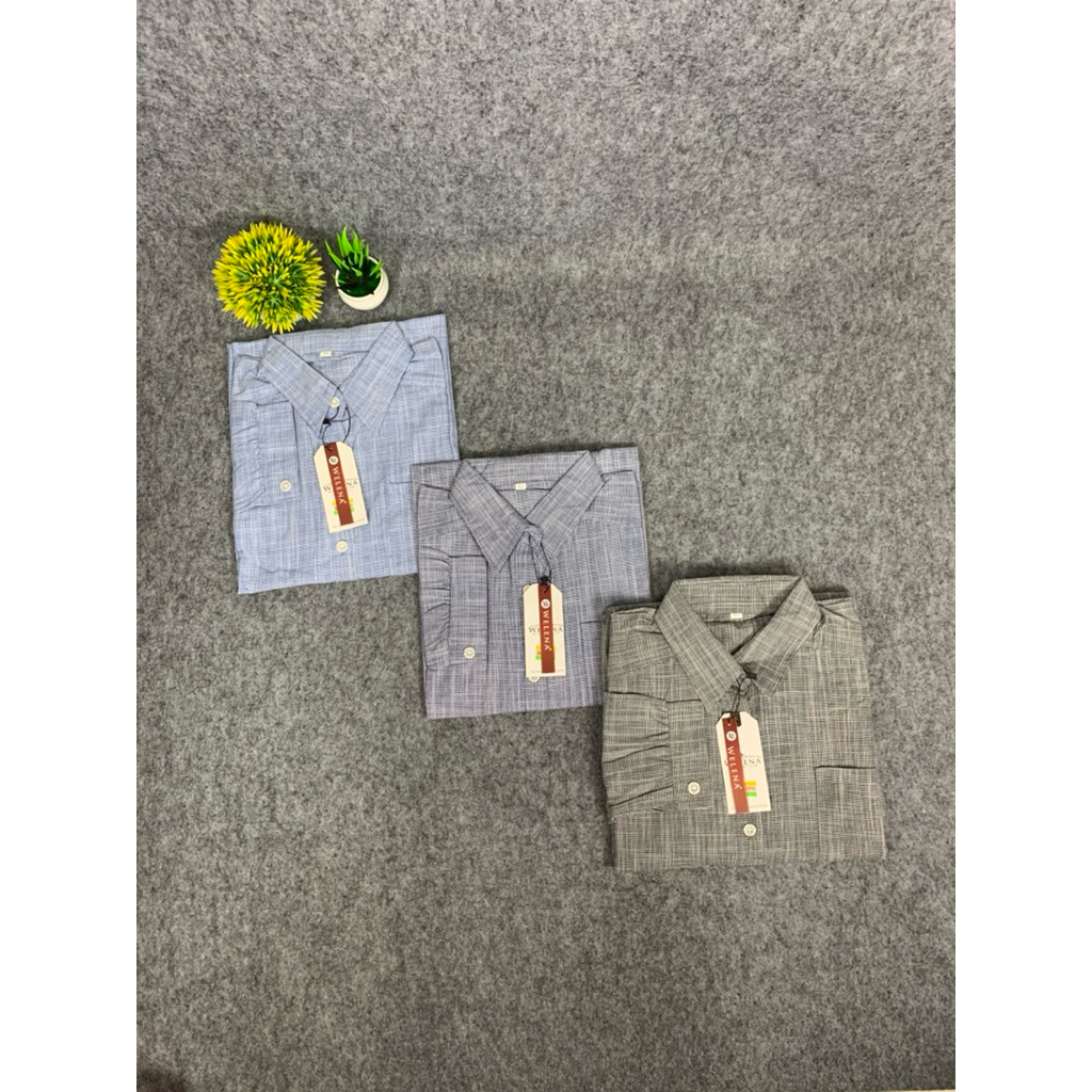 Tunik cewek dewasa motif garis