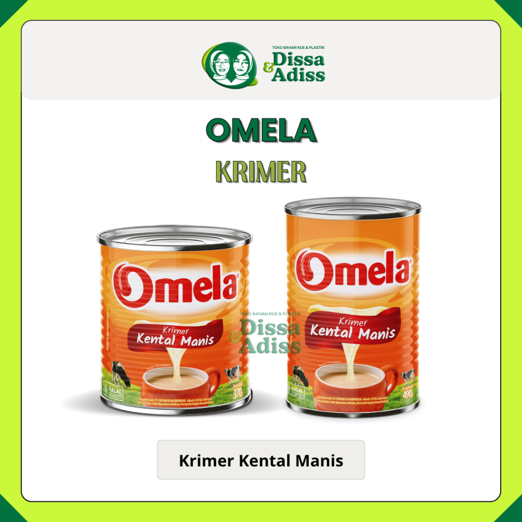

Frisian Flag Omela Krimer 490gr | Susu Kental Manis Omela Krimer - Tobaqdissa