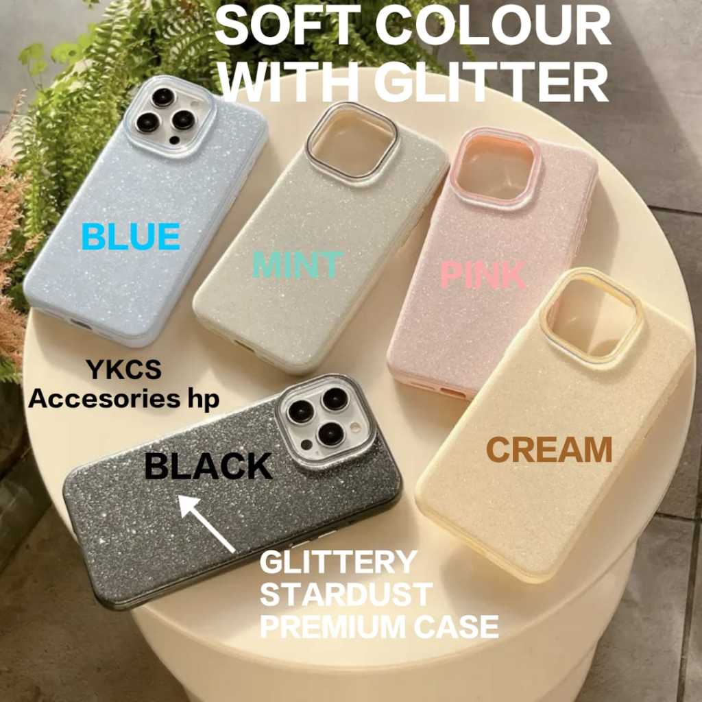 YKCS 0560 CASE GLITTERY STARDUST BLINK BLING VIVO V60 V60LITE Y400 Y03 Y03T Y18 Y36 Y27S Y15S Y19S V