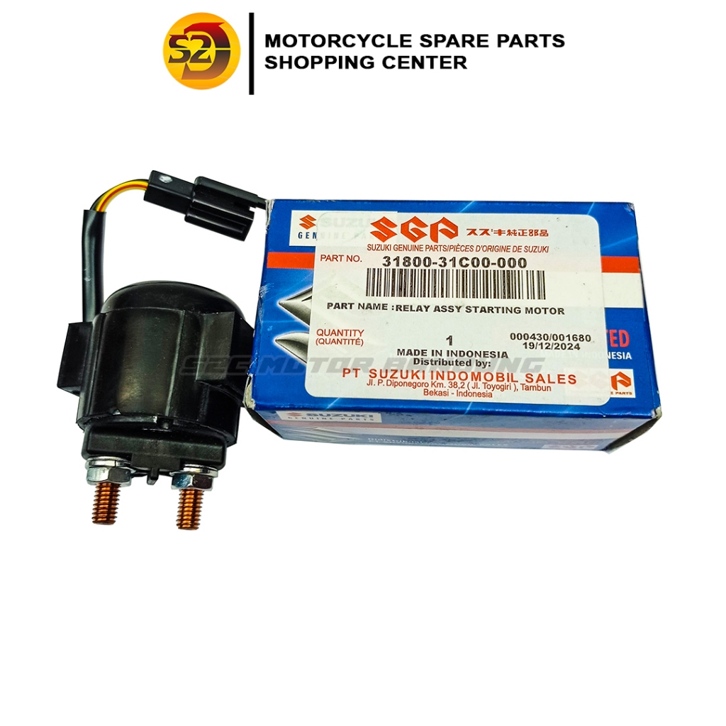 BENDIK STARTER SWITCH STATER SMASH ORIGINAL SUZUKI 31800-31C00-000