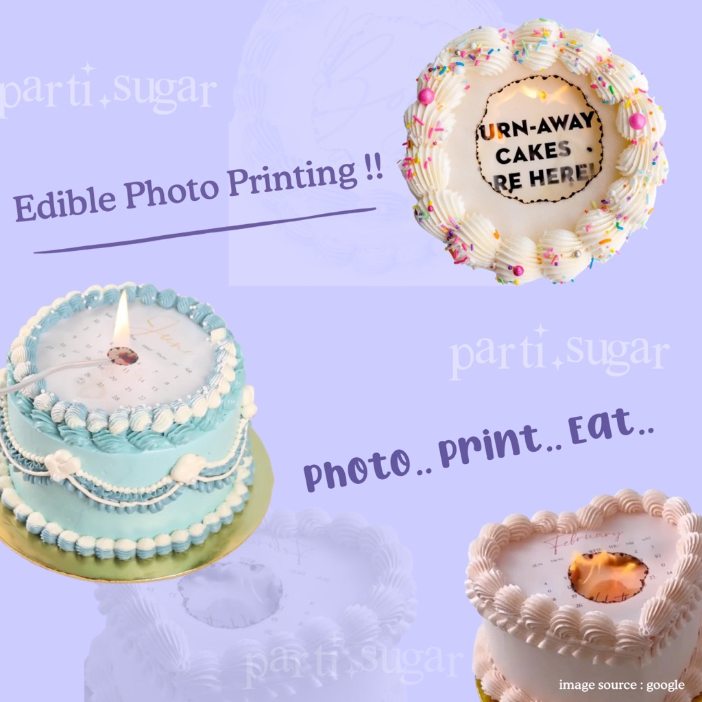 

Wafer Paper Custom Edible Photo Printing