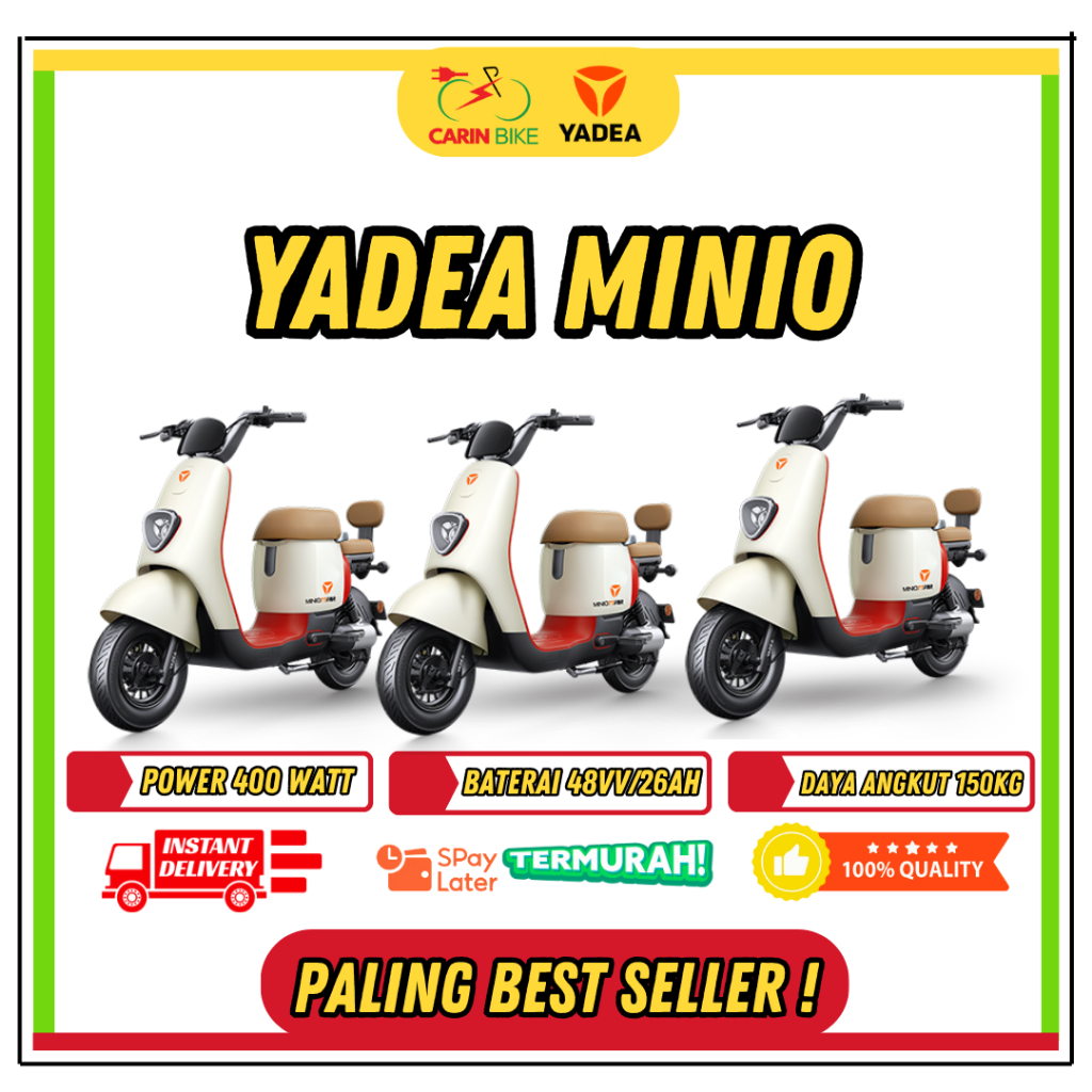 [ PENGIRIMAN CARGO ] SEPEDA LISTRIK YADEA MINIO SEPEDA LISTRIK