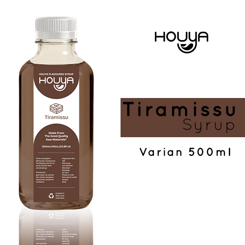 

Houya Tiramissu Syrup 500ml - Sirup Rasa Tiramissu