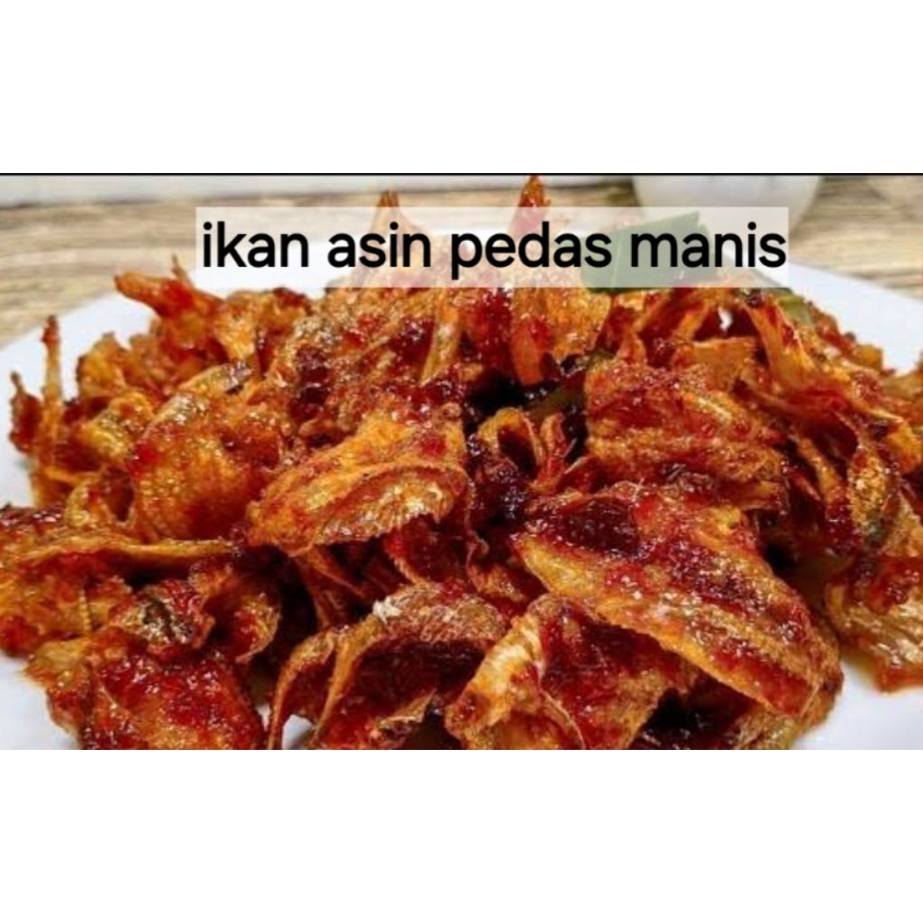 

ikan asin pedes manis