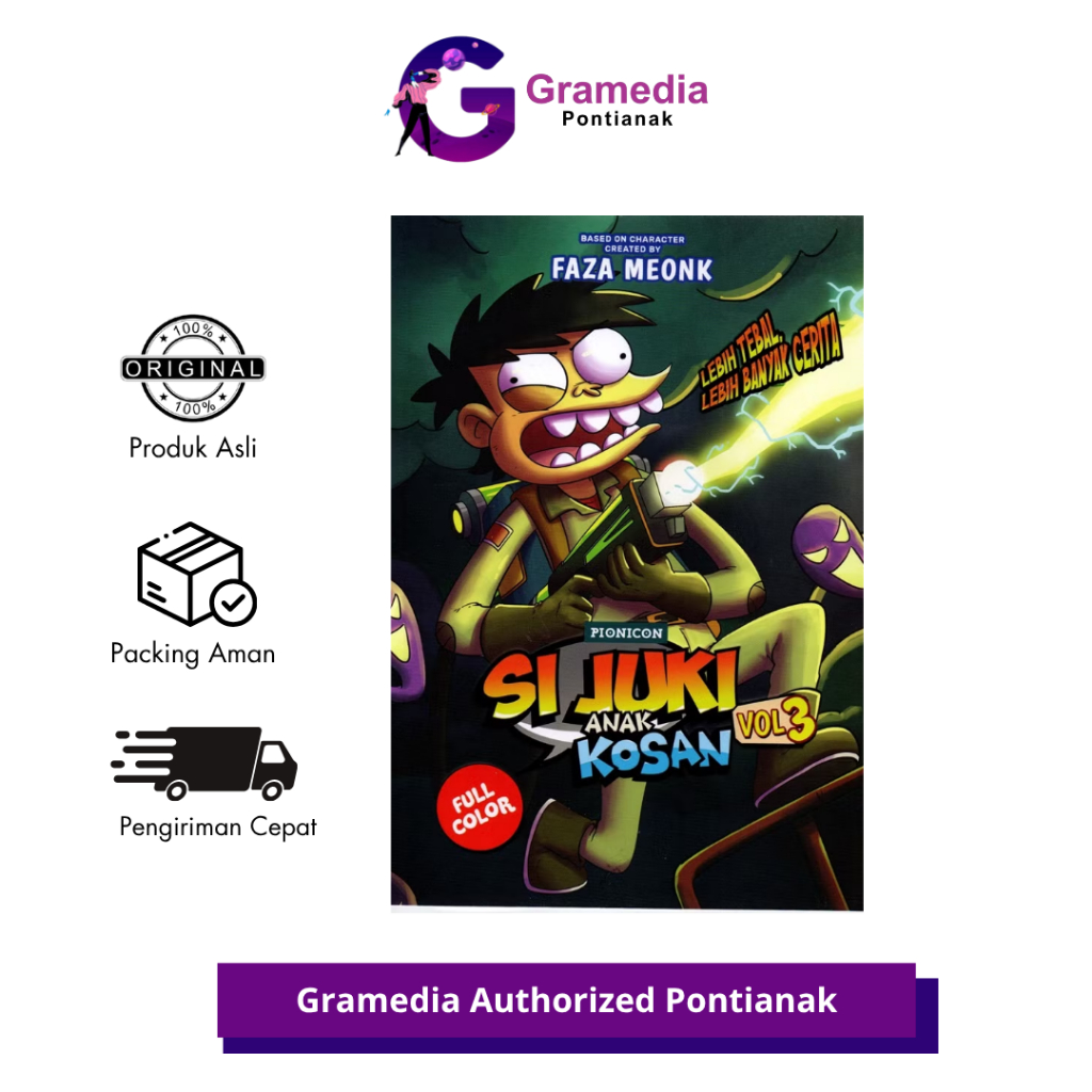 GRAMEDIA PONTIANAK - SI JUKI ANAK KOSAN VOL 3 - KOMIK SI JUKI