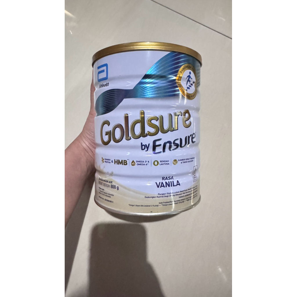 

(Ready Stock Siap Kirim) Goldsure by Ensure 800gr Rasa Vanilla