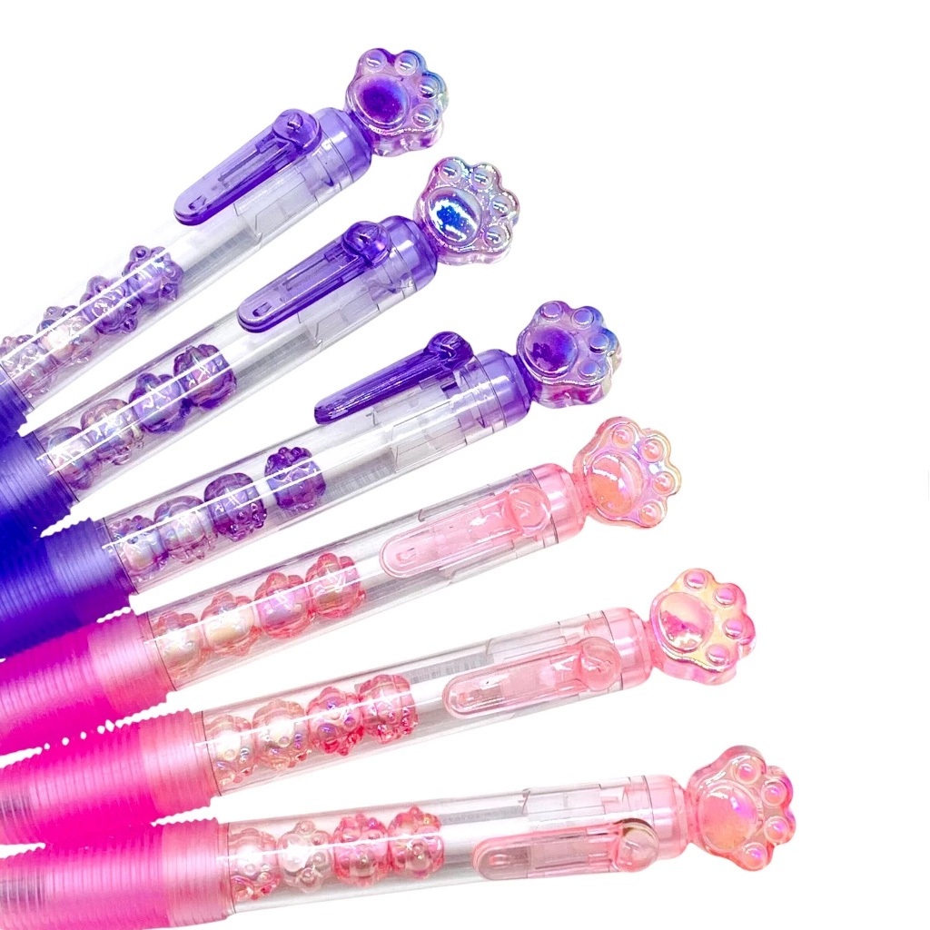 

PULPEN GEL KLIK CRYSTAL CAT CLAW KUROMI BUNNY (0.5mm) GEL PEN SATE VIRAL