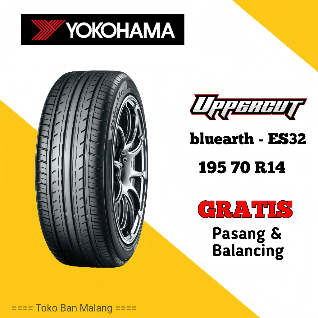 BAN MOBIL YOKOHAMA blueart -ES32 195 70 R14 TAHUN 2021