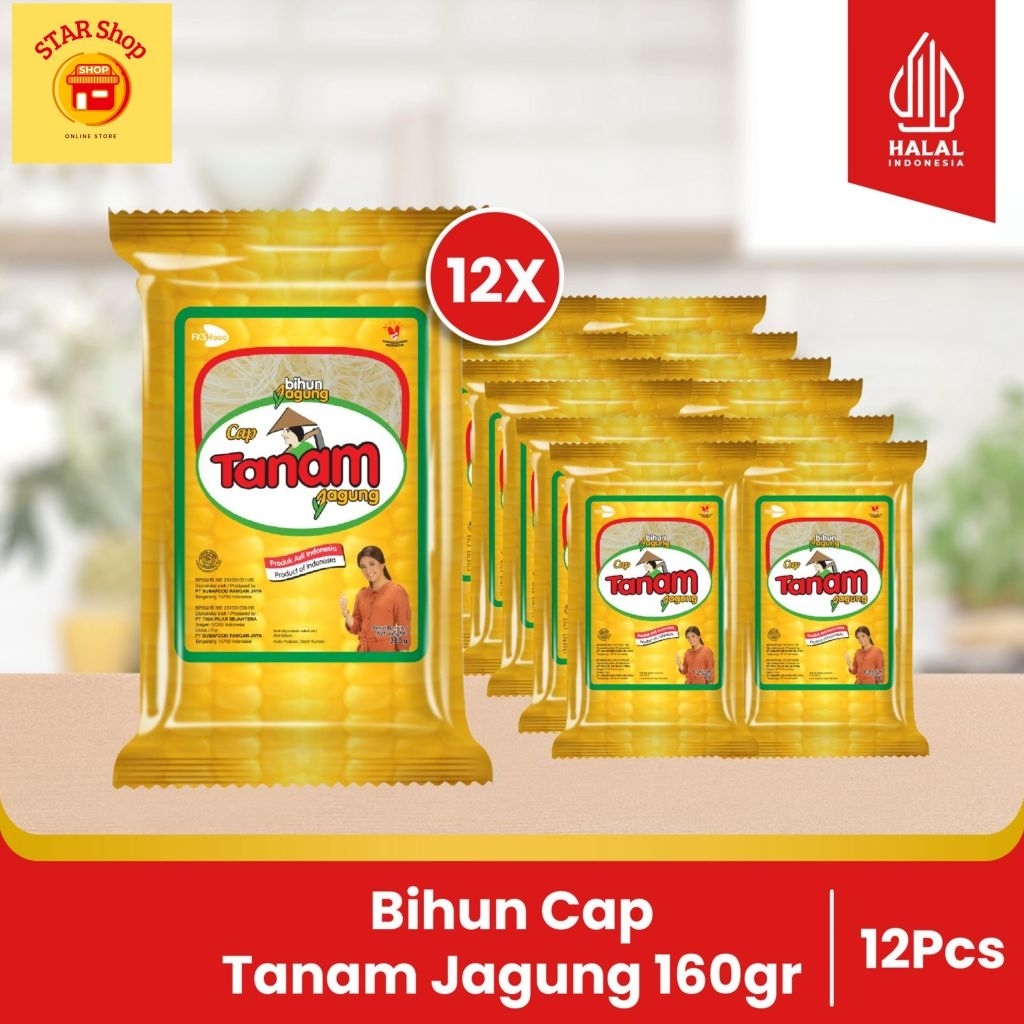 

Paket Bundling - Bihun Cap Tanam Jagung - 160gr - 12 pcs