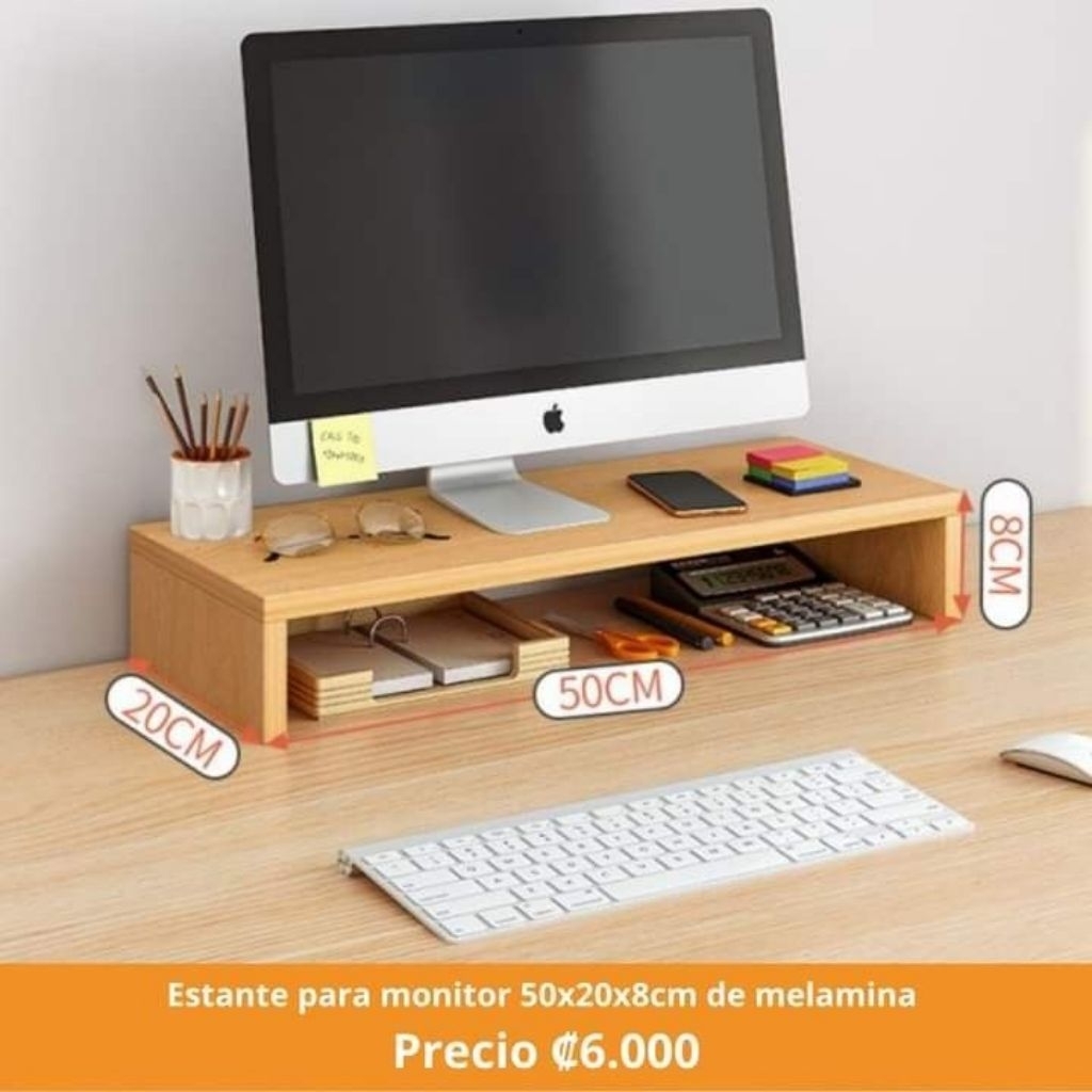 Stand monitor/ meja monitor/ dudukan monitor kayu