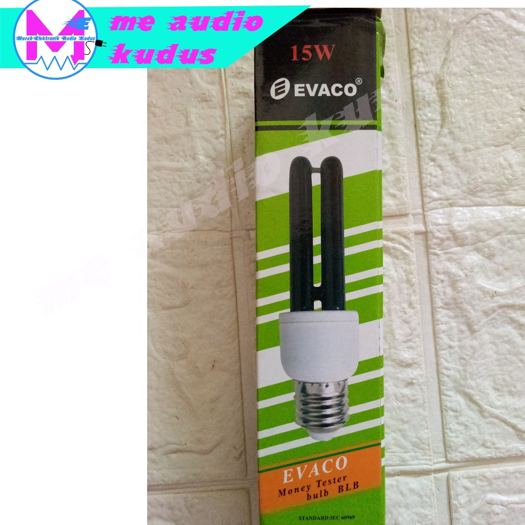 LAMPU MONEY DETECTOR PLC ULTRA 13/15 WATT EVACO