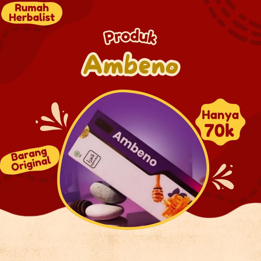 Ambeno Madu Obat Herbal Wasir & Ambeien Original