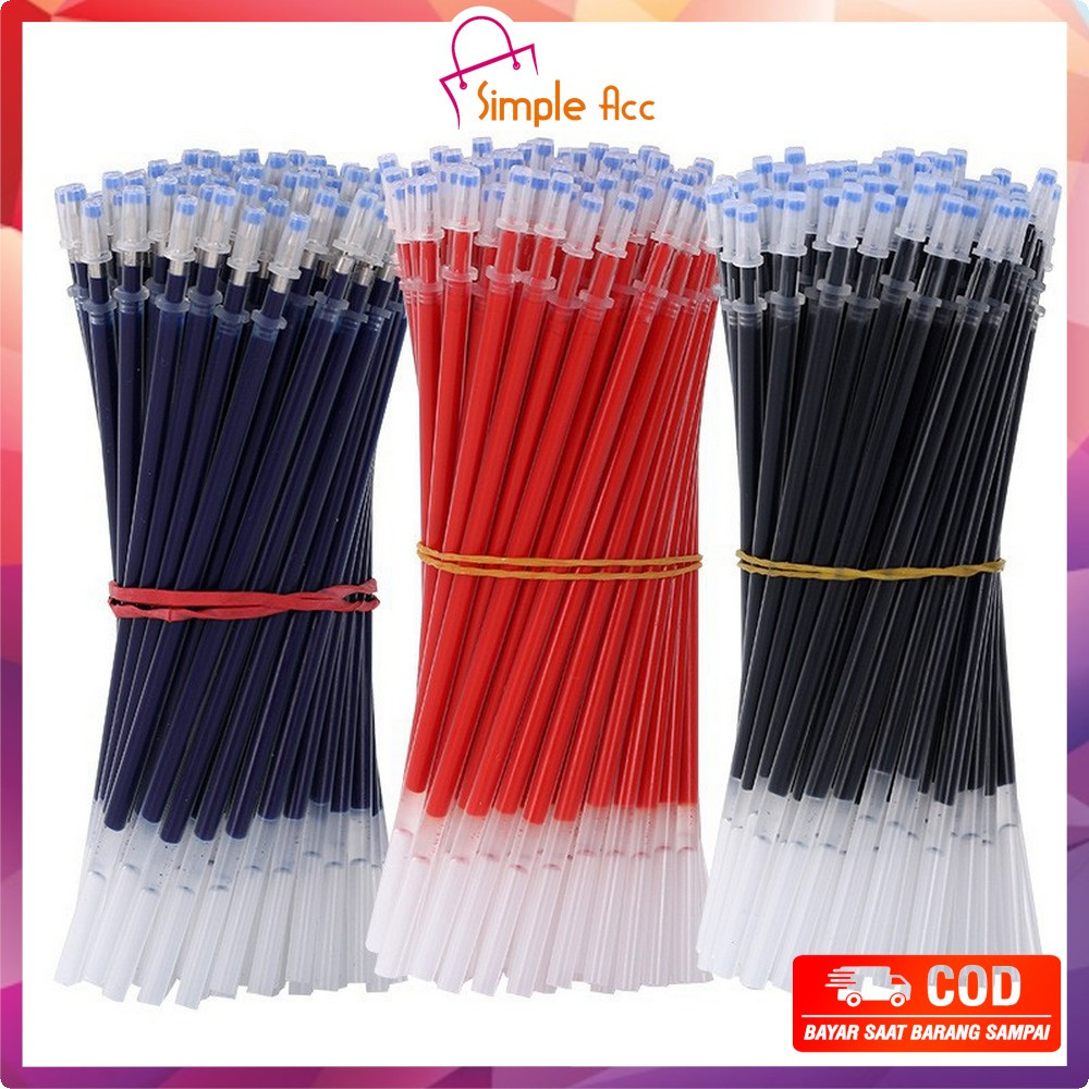 

EC DO-A6 REFILL TINTA GEL ISI ULANG TINTA PULPEN PENA GEL REFILL 0.5MM