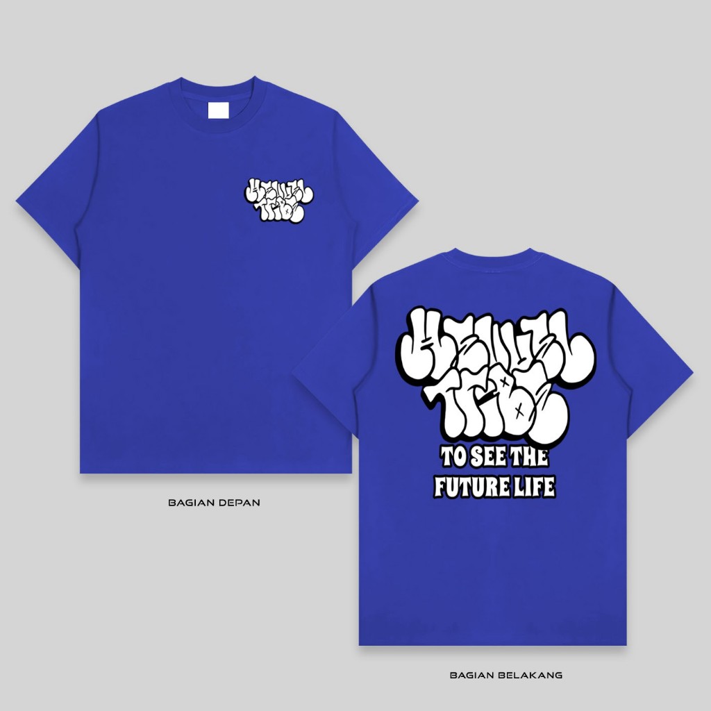 KAOS HEUVEL TRIBE - KAOS COTTON COMBED 24s NYAMAN DAN ADEM SABLON PREMIUM - KAOS DISTRO - KAOS LI SH